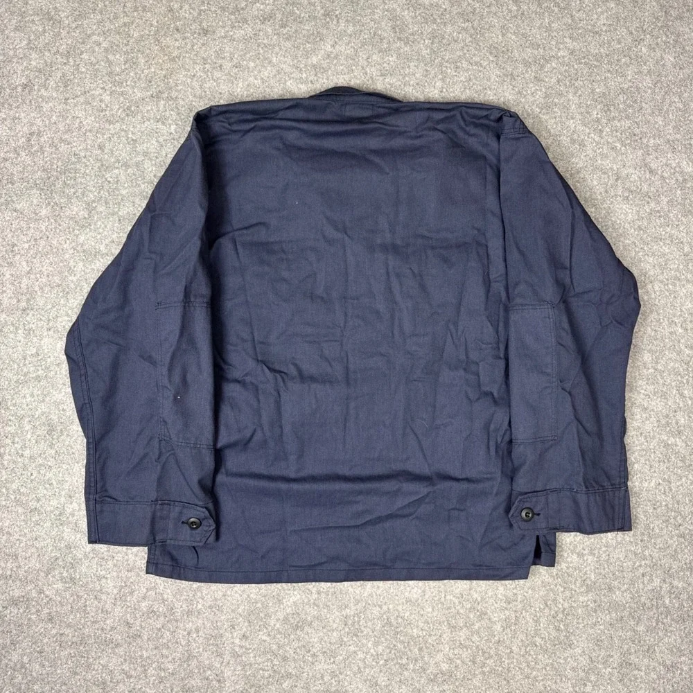 Military Issue Navy BDU Field Jacket Mens XL Regular Utility Coat 8415-01-084